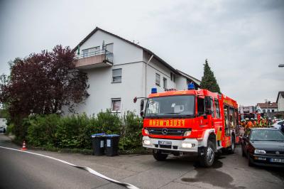 Backnang: Kuechenbrand in Mehrfamilienhaus fordert 2 Verletzte